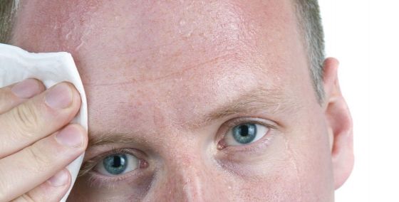 Svette i hodet og ansiktet, Botox Svette i hodet og ansiktet, Botox